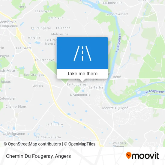 Chemin Du Fougeray map
