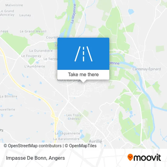 Impasse De Bonn map