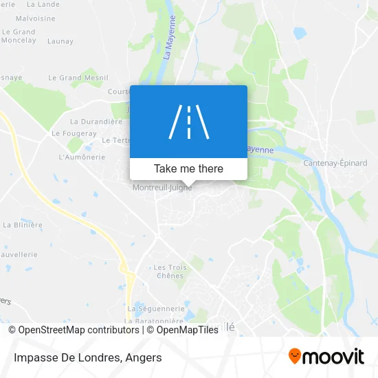 Impasse De Londres map