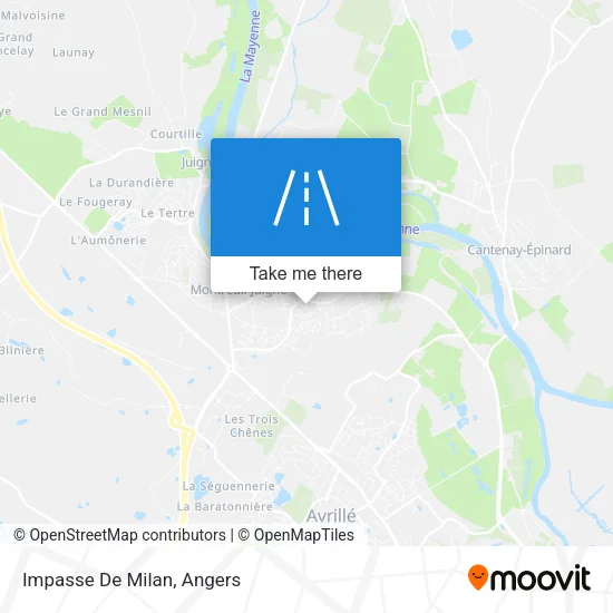 Impasse De Milan map