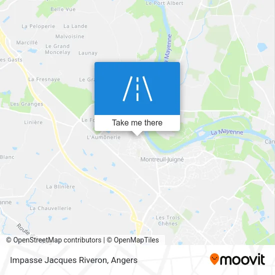 Impasse Jacques Riveron map
