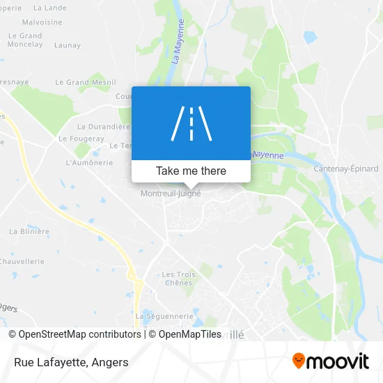 Rue Lafayette map