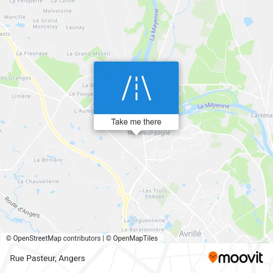 Rue Pasteur map