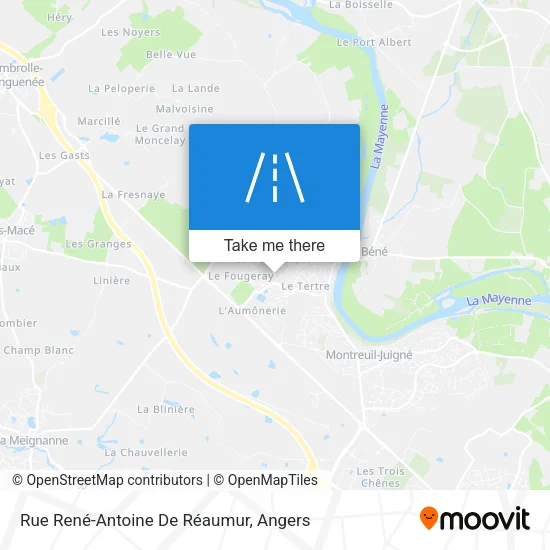 Rue René-Antoine De Réaumur map