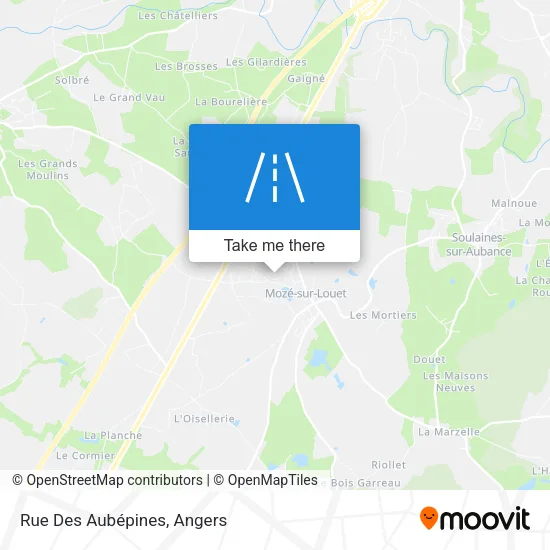 Rue Des Aubépines map