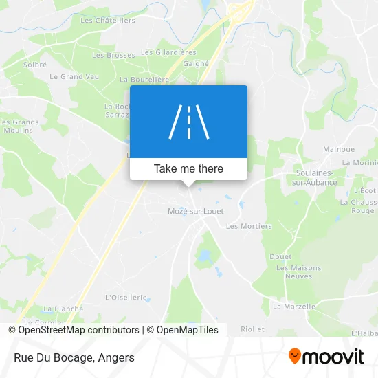 Rue Du Bocage map