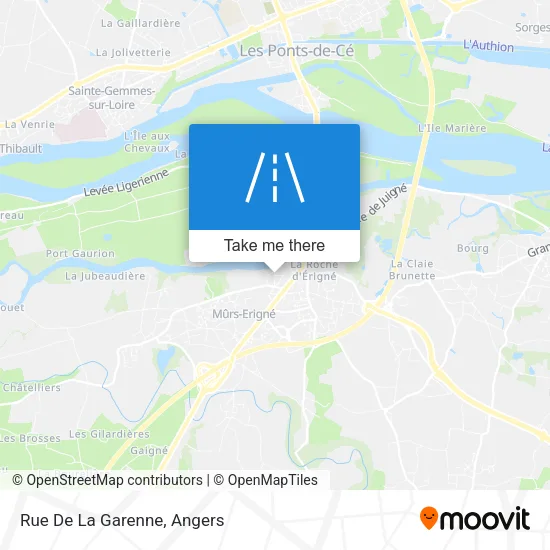 Rue De La Garenne map