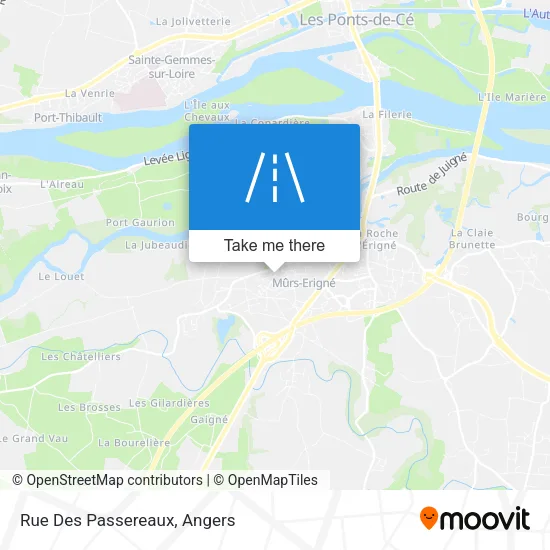 Rue Des Passereaux map