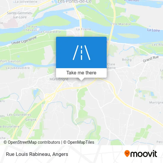 Rue Louis Rabineau map