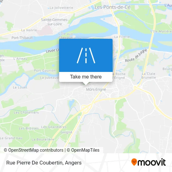 Rue Pierre De Coubertin map