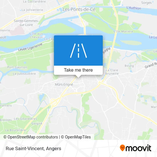Rue Saint-Vincent map