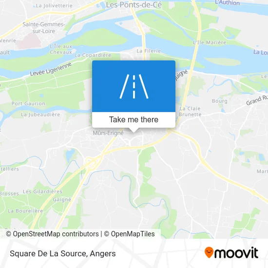 Square De La Source map