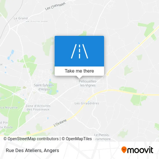 Rue Des Ateliers map