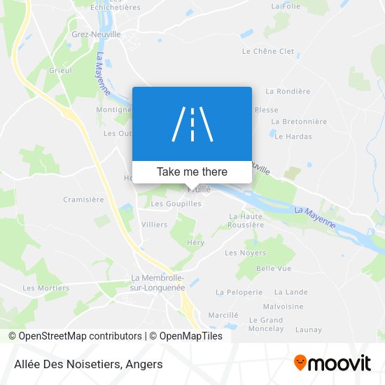 Allée Des Noisetiers map