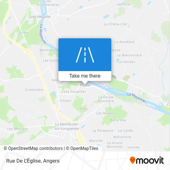 Rue De L'Église map