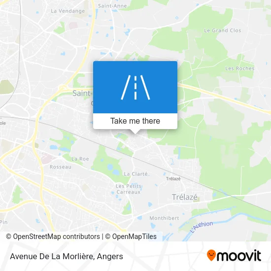 Avenue De La Morlière map