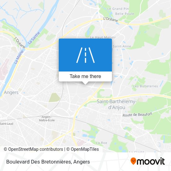 Boulevard Des Bretonnières map