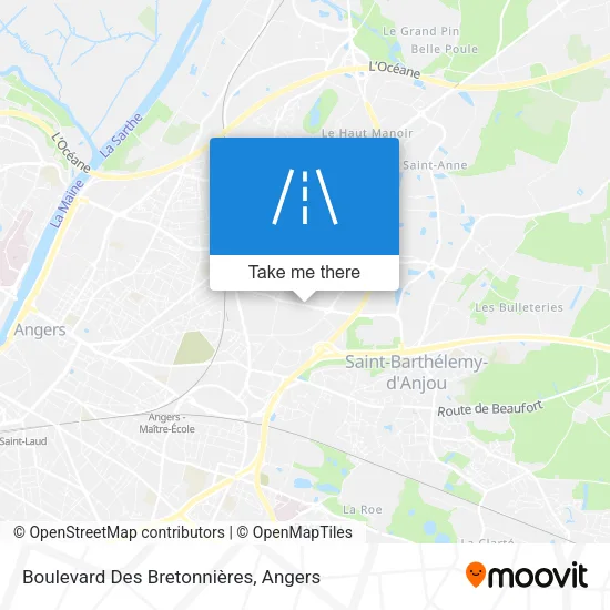 Boulevard Des Bretonnières map