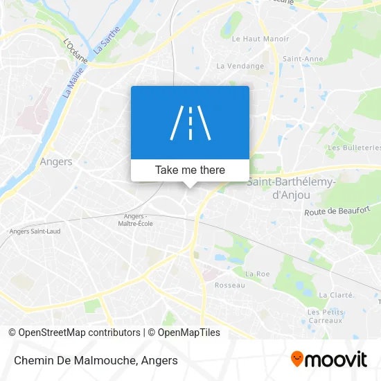 Chemin De Malmouche map