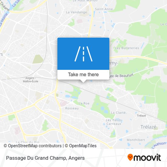 Passage Du Grand Champ map