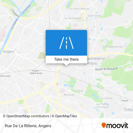 Rue De La Rillerie map