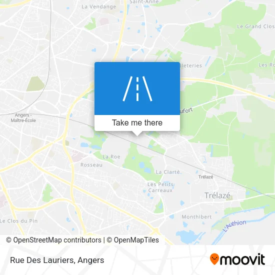Rue Des Lauriers map
