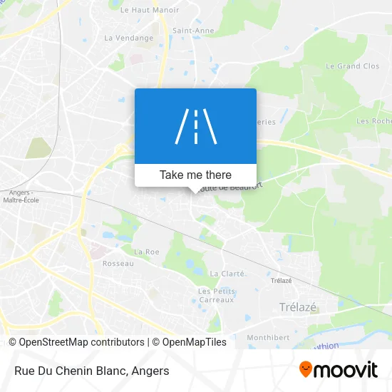Rue Du Chenin Blanc map