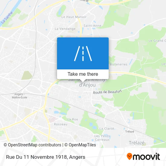 Rue Du 11 Novembre 1918 map