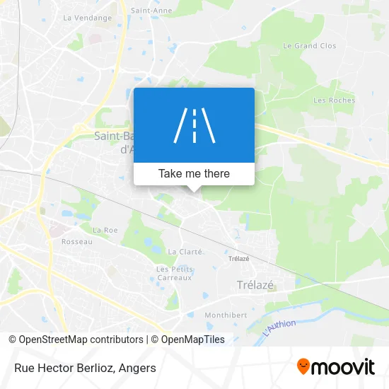 Rue Hector Berlioz map