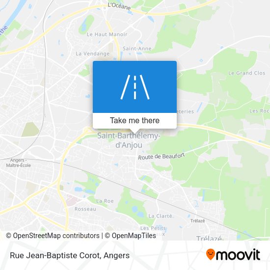 Rue Jean-Baptiste Corot map