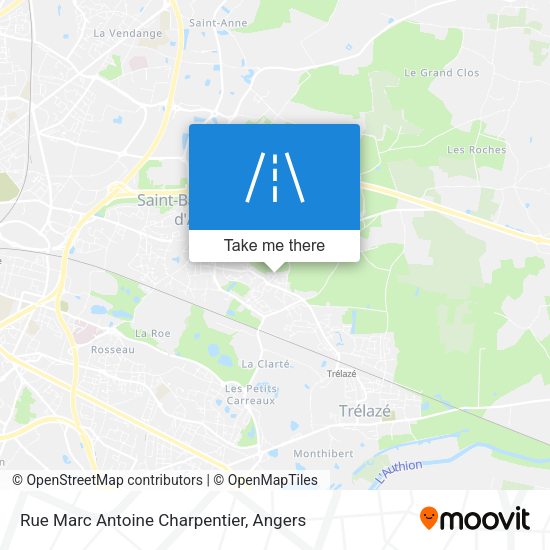 Rue Marc Antoine Charpentier map