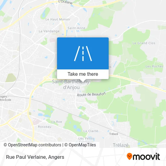 Rue Paul Verlaine map