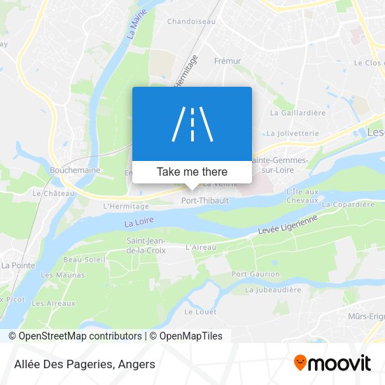 Allée Des Pageries map