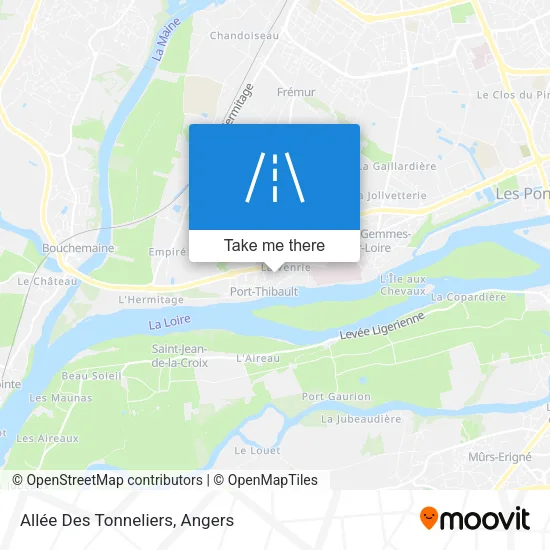 Allée Des Tonneliers map