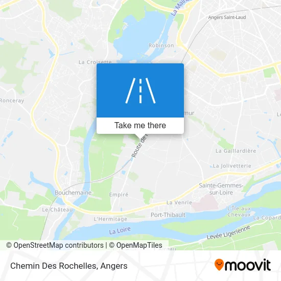 Chemin Des Rochelles map