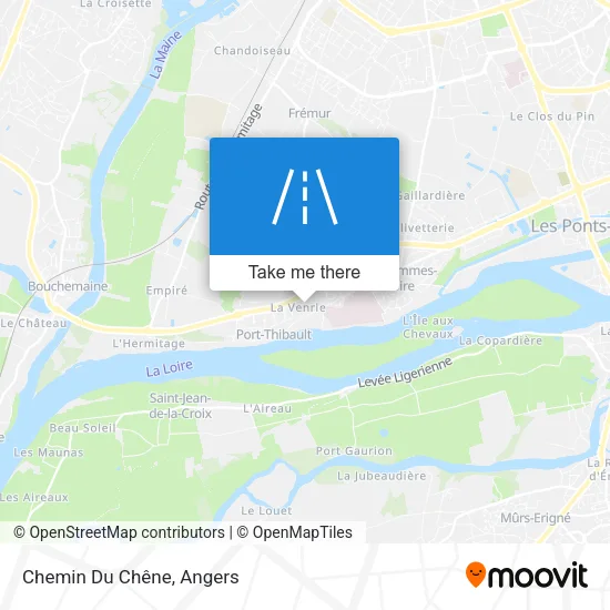 Chemin Du Chêne map