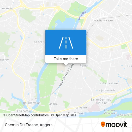 Chemin Du Fresne map