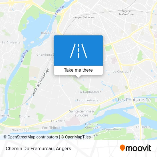 Chemin Du Frémureau map