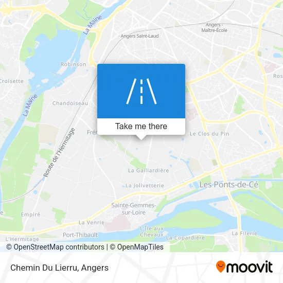 Chemin Du Lierru map