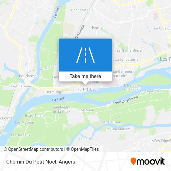 Chemin Du Petit Noël map