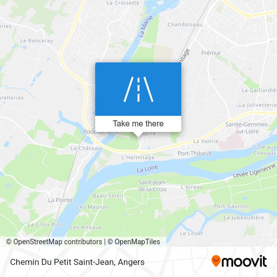 Chemin Du Petit Saint-Jean map