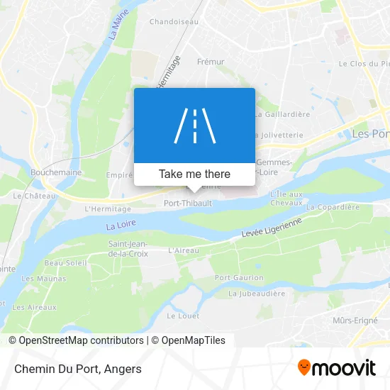 Chemin Du Port map