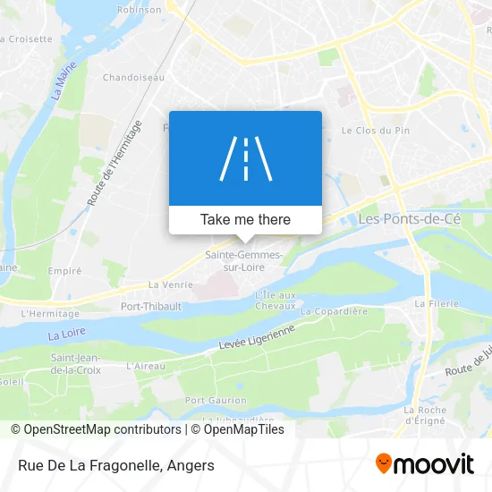 Rue De La Fragonelle map