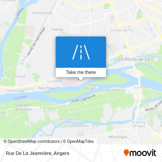 Rue De La Jeannière map