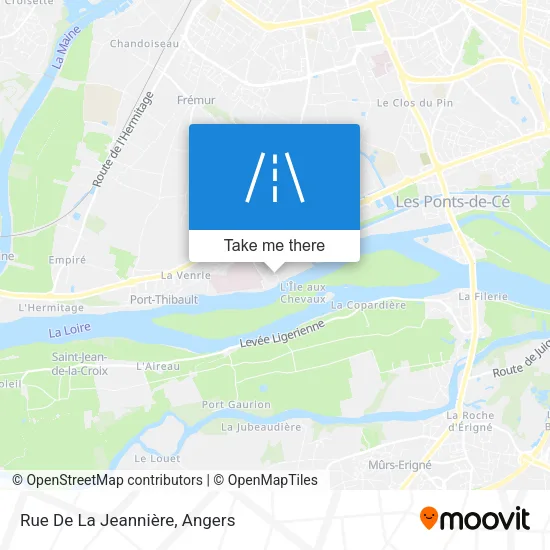 Rue De La Jeannière map