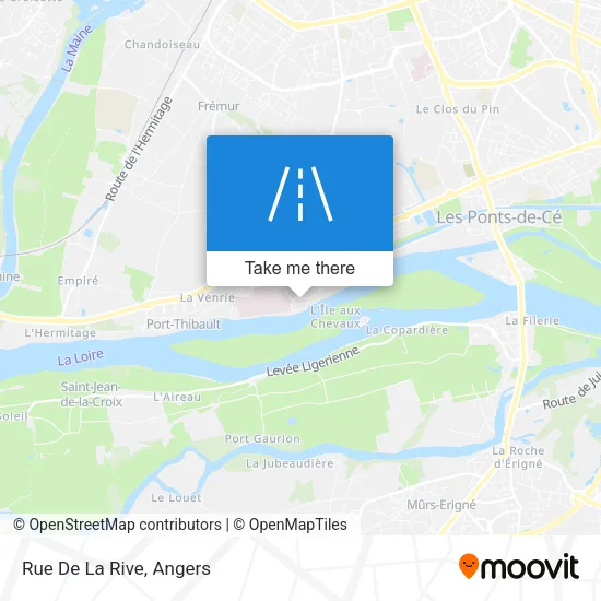 Rue De La Rive map