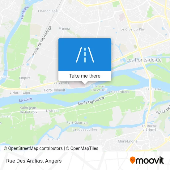 Rue Des Aralias map