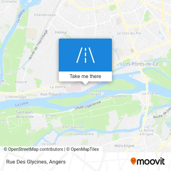 Rue Des Glycines map