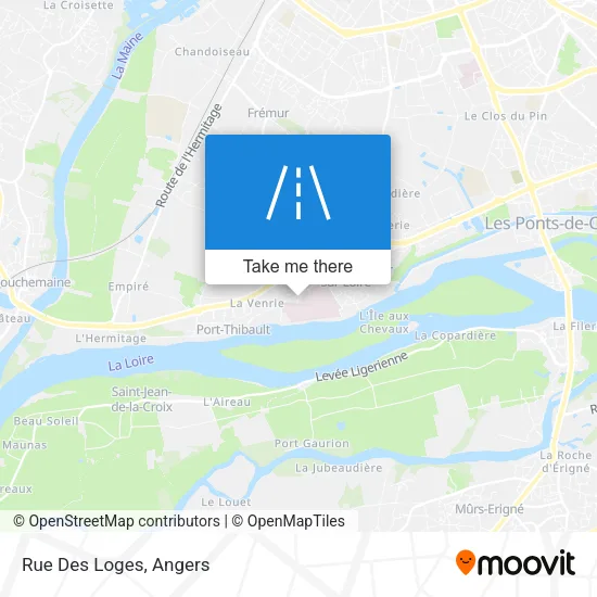 Rue Des Loges map