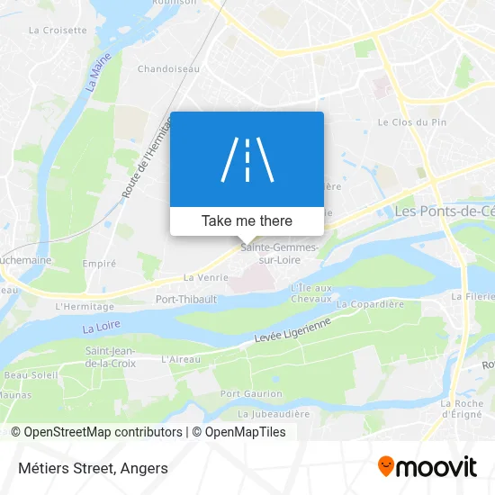 Rue Des Métiers map